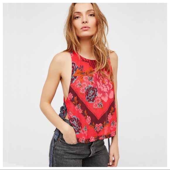Free People Tops - Free People Side Tie Tunic Top S